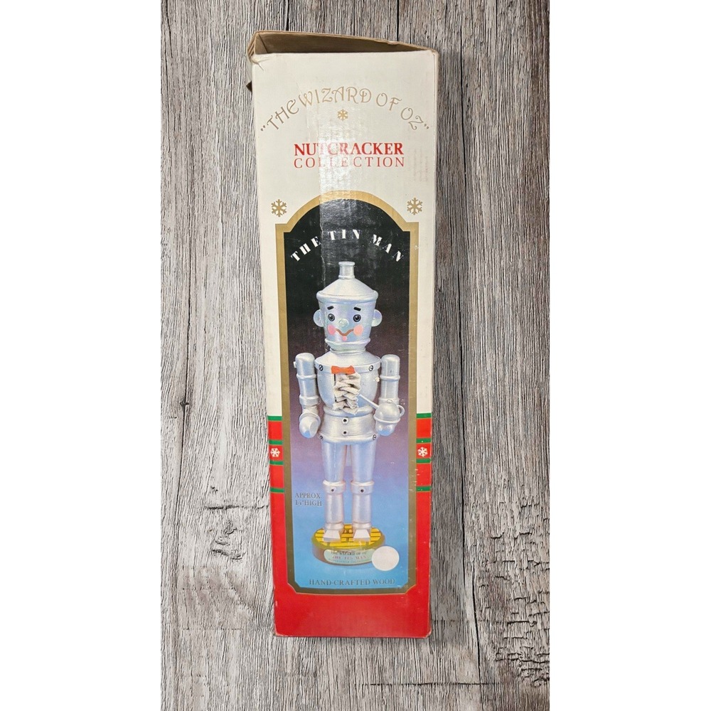 Vintage Kurt Adler Nutcracker Collection The Tin Man The Wizard Of Oz 14" Wooden
